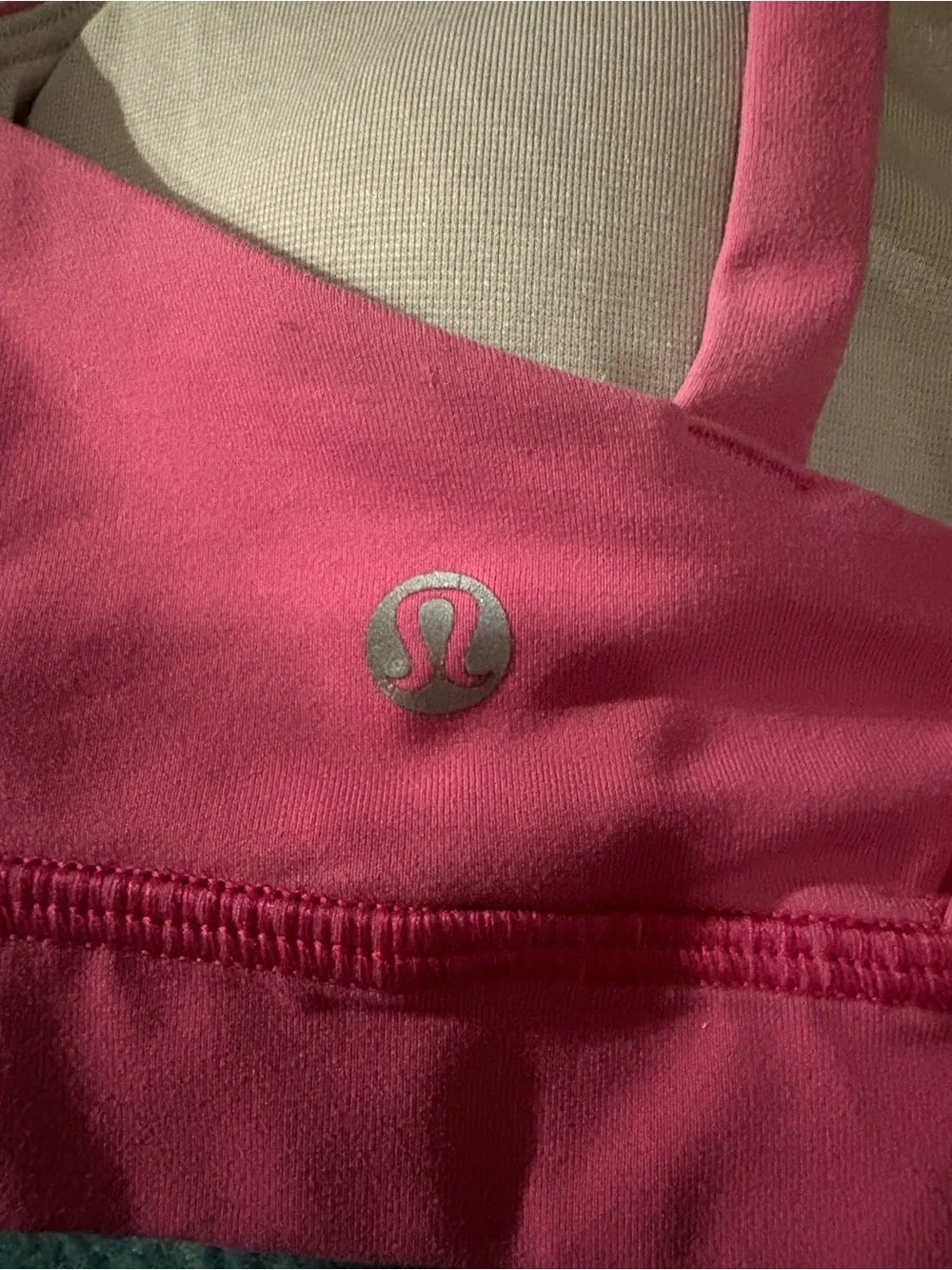 lululemon athletica Pink Crossback Sports Bra